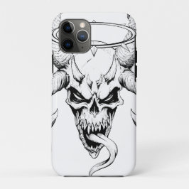 Divine Skull of Death White Case-Mate iPhone Case
