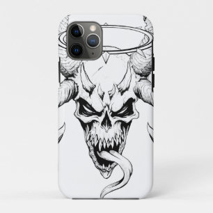 Divine Skull of Death White Case-Mate iPhone Case