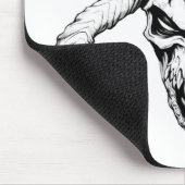 Divine Skull of Death White Muismat (Hoek)