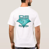 Divine Slide Green Logo T-shirt (Achterkant)
