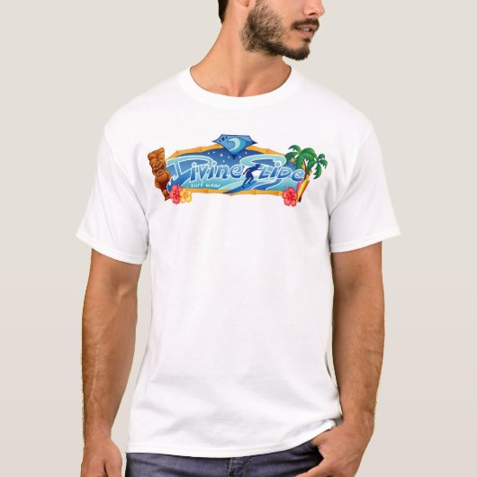 Divine Slide Midnight Surfer T-shirt (Voorkant)