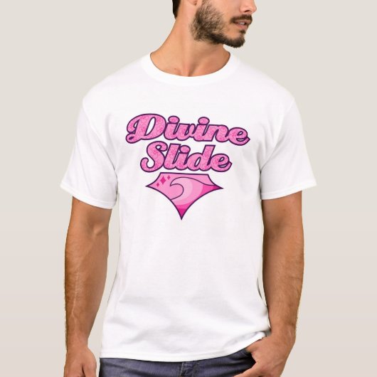 Divine Slide Pinky T-shirt (Voorkant)