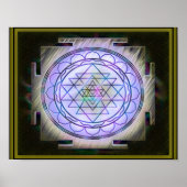Divine Sri Yantra13 Poster (Voorkant)