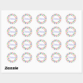 Divine, stickers met kleurrijke sterren (Vel)