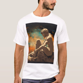 "Divine Touch: Michelangelo's creatie van Adam T-shirt