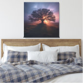 Divine Tree Wall Art Spiritual Sacred Tree of Life Canvas Afdruk (Insitu (Slaapkamer))
