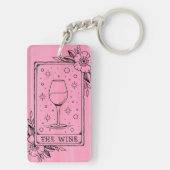 Divine Vino Tarot Sleutelhanger (achterkant)