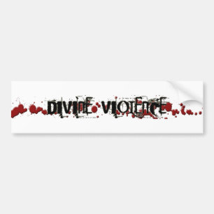 Divine Violent bumper sticker