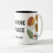 DIVINE VREDE TWEEKLEURIGE KOFFIEMOK (Voorkant rechts)