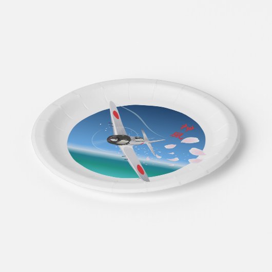 Divine Wind Papieren Bordje (Gekanteld)