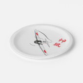 Divine Wind Papieren Bordje (Gekanteld)