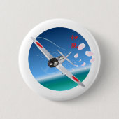 Divine Wind Ronde Button 5,7 Cm (Voorkant)