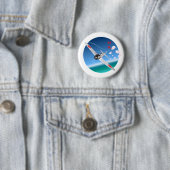 Divine Wind Ronde Button 5,7 Cm (In situ)