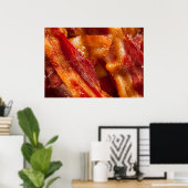 Divinely Decadent Bacon Art Poster (Thuiskantoor)