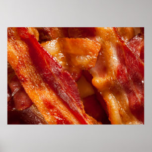 Divinely Decadent Bacon Art Poster
