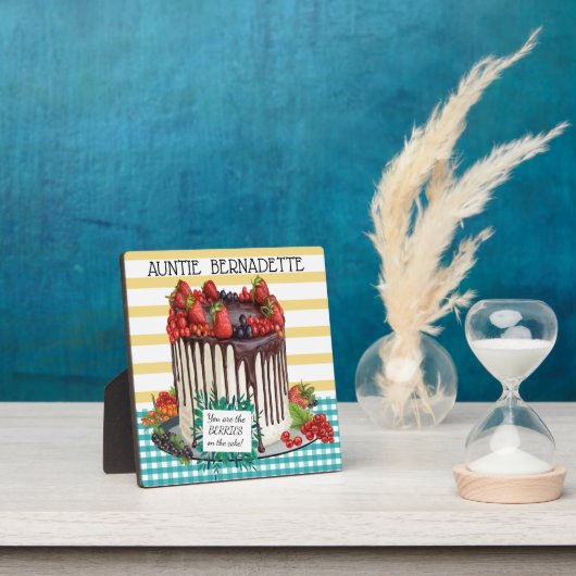 Divinely Decadent Cake Plaque Fotoplaat (Insitu)