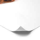 Divinely Decadent Chocolate Cake Art Poster (Hoek)