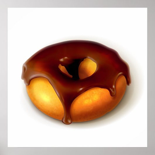 Divinely Decadent Doughnuts Poster - SRF (Voorkant)