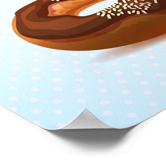 Divinely Decadent Doughnuts Poster - SRF (Hoek)