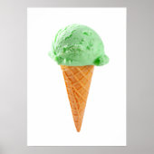 Divinely Decadent Ice Cream Cone Poster (Voorkant)