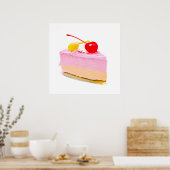 Divinely Decadent Ice Cream Pie Poster (Keuken)
