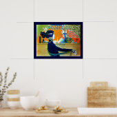 DIVINES IN BLAUW POSTER (Keuken)