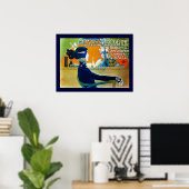 DIVINES IN BLAUW POSTER (Thuiskantoor)