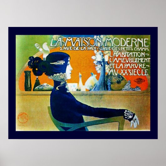DIVINES IN BLAUW POSTER (Voorkant)