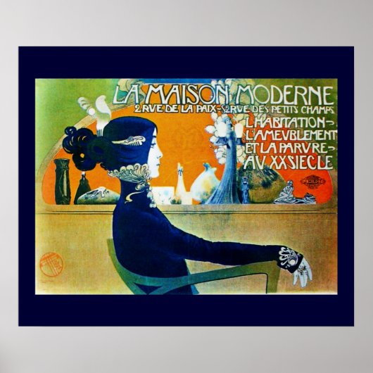 DIVINES IN BLAUW POSTER (Voorkant)