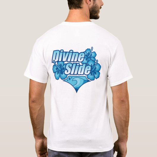 DivineSlide 3 Flowers T-shirt (Achterkant)