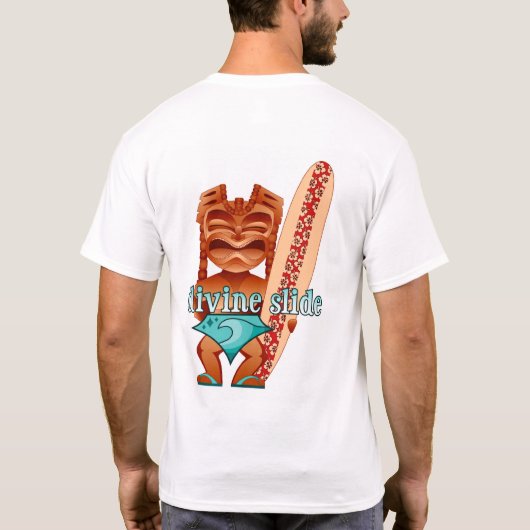 DivineSlide Tiki T-shirt (Achterkant)
