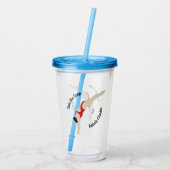 Diving Acryl Drinkbeker (Achterkant)