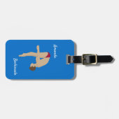Diving Bagagelabel (Voorkant horizontaal)