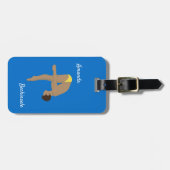 Diving Bagagelabel (Voorkant horizontaal)