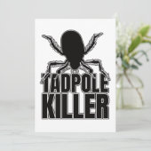 Diving Beetle Beetles Tadpole Killer - Entomologie Kaart (Staand voorkant)