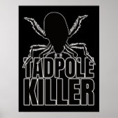 Diving Beetle Beetles Tadpole Killer - Entomologie Poster (Voorkant)
