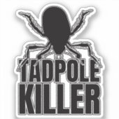 Diving Beetle Beetles Tadpole Killer - Entomologie Sticker (Voorkant)