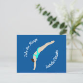 Diving Briefkaart (Staand voorkant)