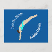 Diving Briefkaart (Voorkant)