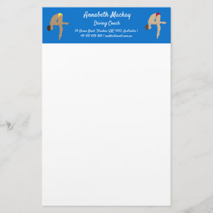 Diving Briefpapier