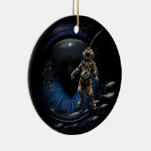 Diving Buddy Keramisch Ornament (Rechts)