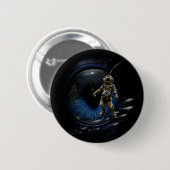 Diving Buddy Ronde Button 5,7 Cm (Voorkant /achterkant)