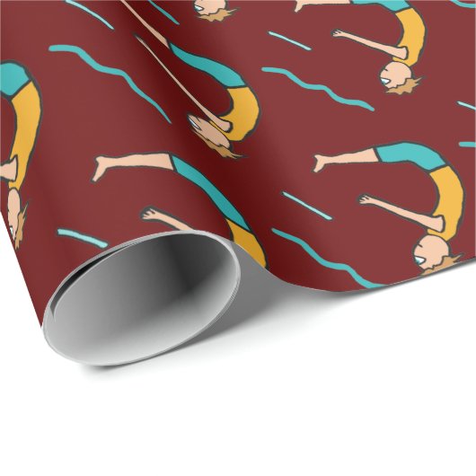 Diving Cadeaupapier (Rol Hoek)