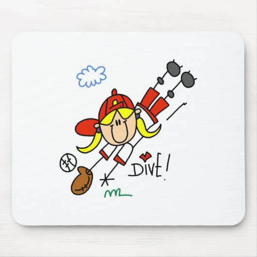 Diving Catch Muismat (Voorkant)