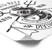 Diving Club Innsmouth Lovecraftian Poster (Hoek)