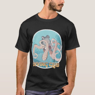 Diving Club Sign. T-shirt