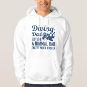 Diving Dad Hoodie (Voorkant)