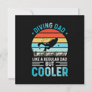 Diving Dad Kaart