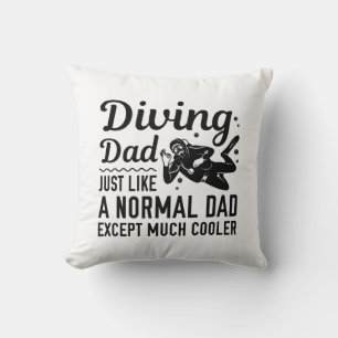 Diving Dad Kussen