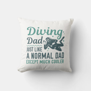 Diving Dad Kussen